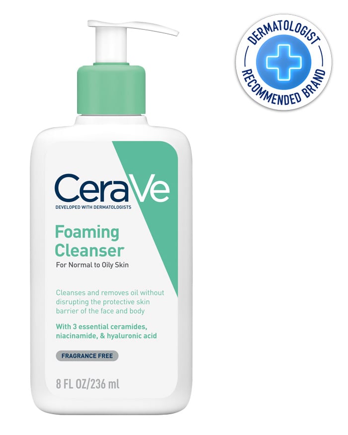 CeraVe Foaming Facial Cleanser | Daily Face Wash for Oily Skin with  Hyaluronic Acid, Ceramides, and Niacinamide| Fragrance Free Paraben Free |  16