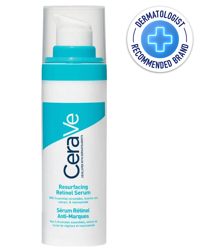 Cerave resurfacing retinol face shop serum